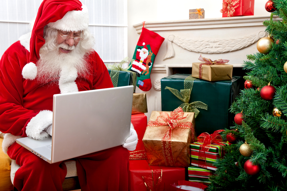 Even Santa buys experiences online as gifts!